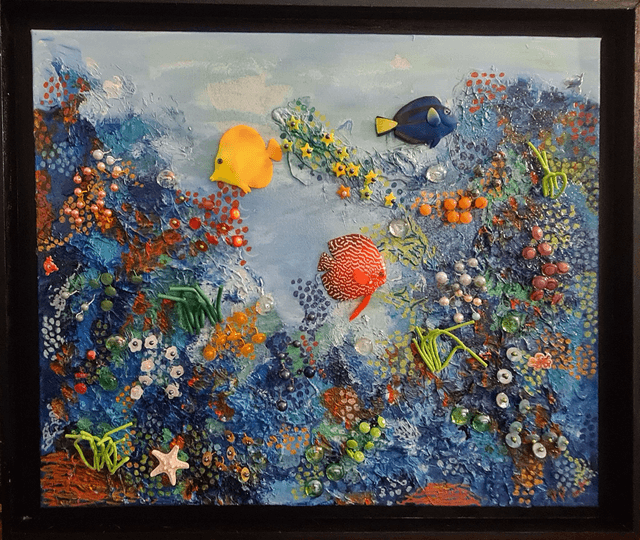 Les abysses PM1  61x50
