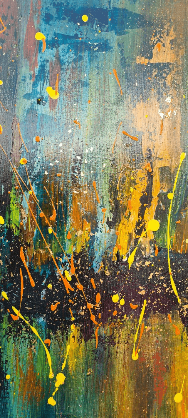 PYROTECHNIQUE 8 - 60 x 60 cm
