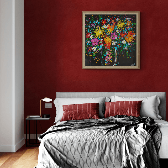 Le bouquet 80x80