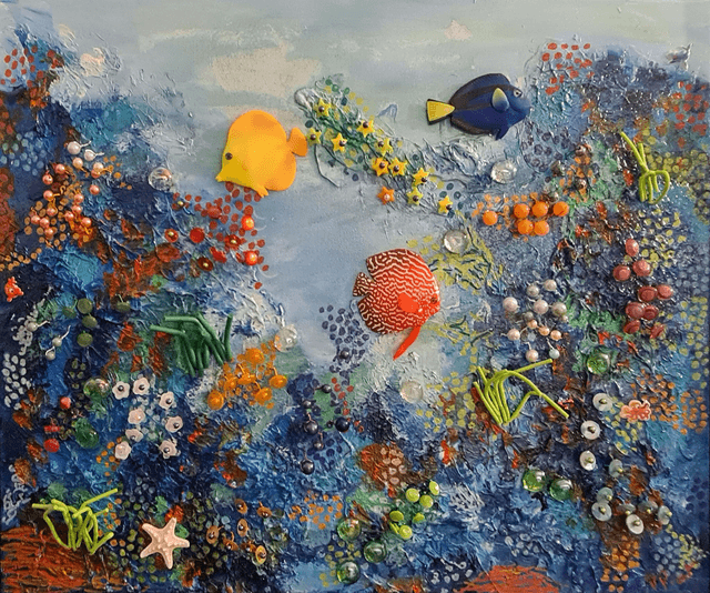 Les abysses PM1  61x50