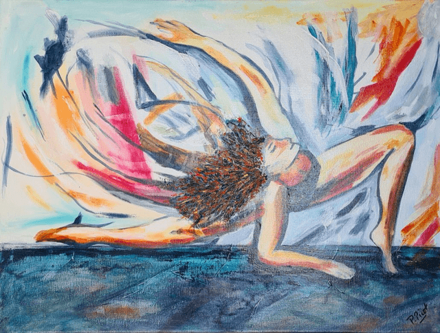 La gymnaste  80x60