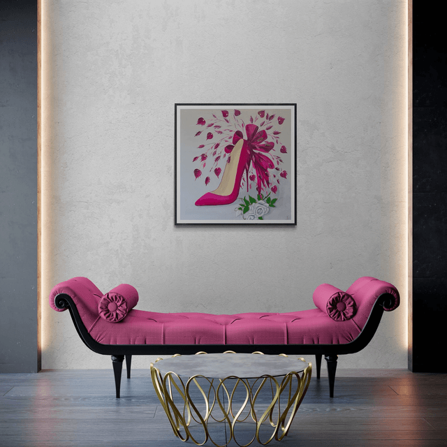 l'escarpin "Lido" rose 80x80