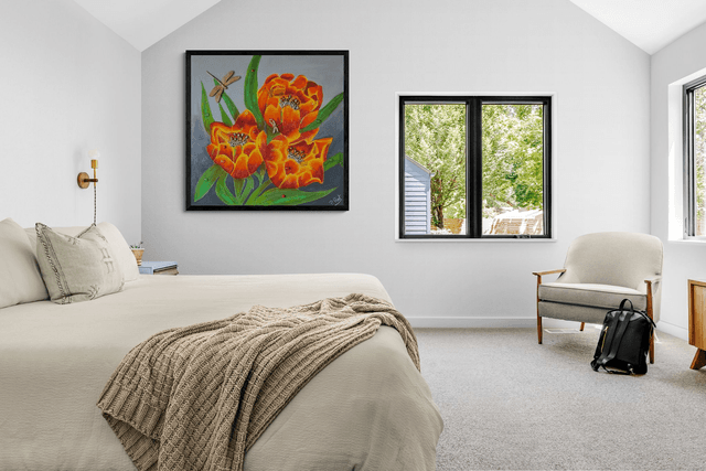 Les Coquelicots 80x80