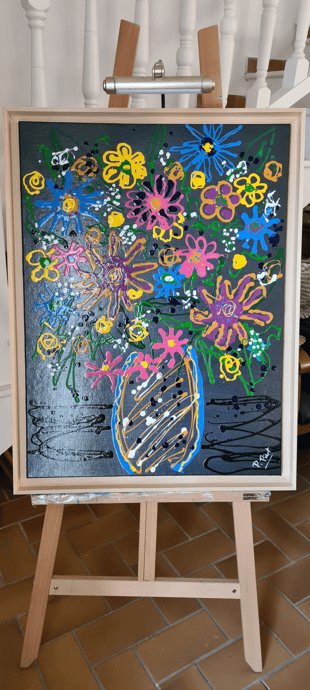 Le bouquet 60x80