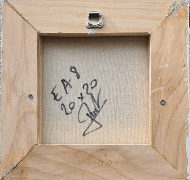 EAU 8  (20x20cm)