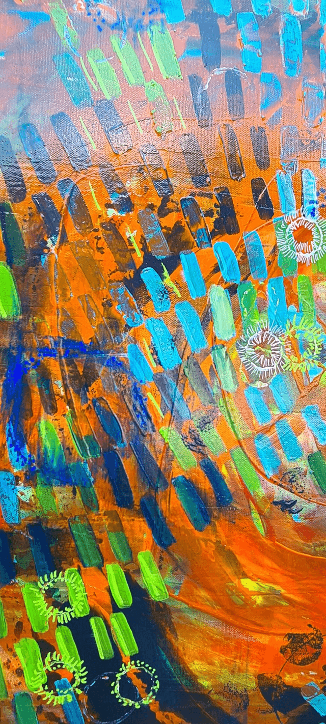 Abstraction 3 - 80x80cm
