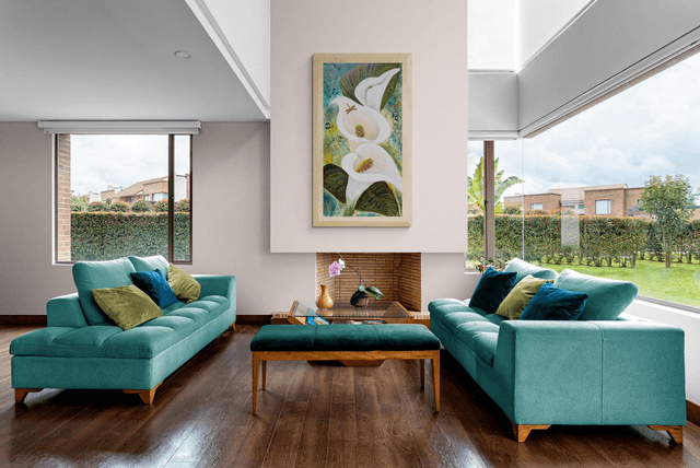 Les arums 50x100