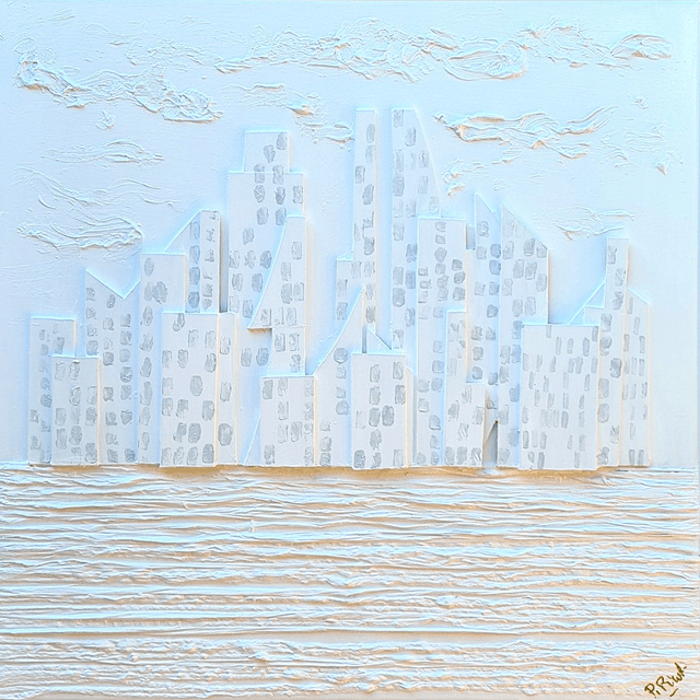 Rêve blanc 26 (80x80)  "New York"