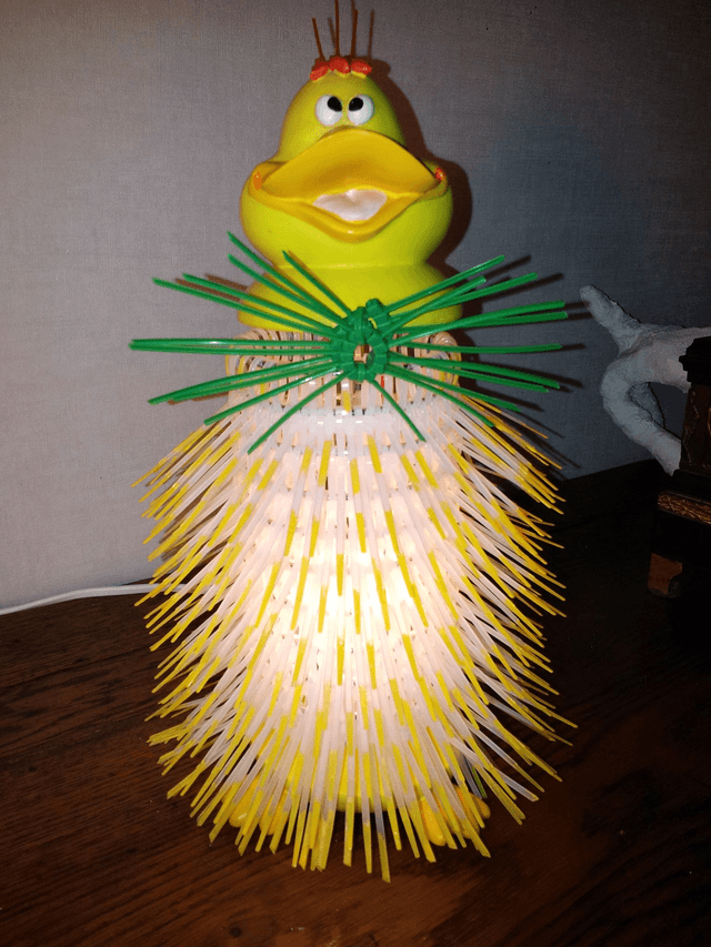 La lampe "Saturnin"  H 30cm