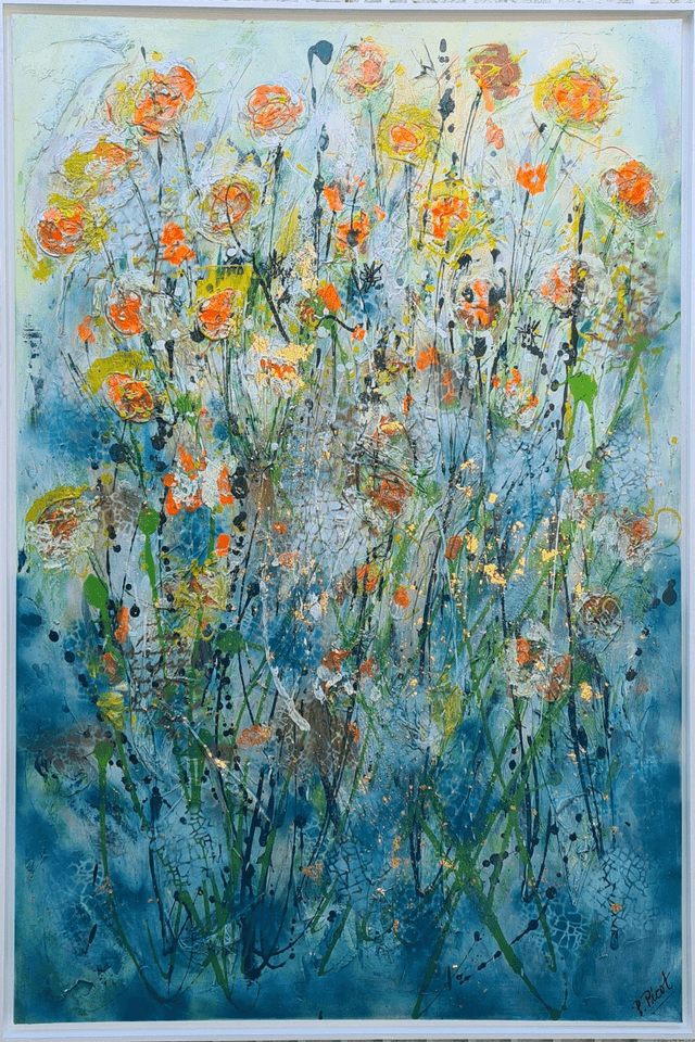 LES FLEURS 100x150 cm