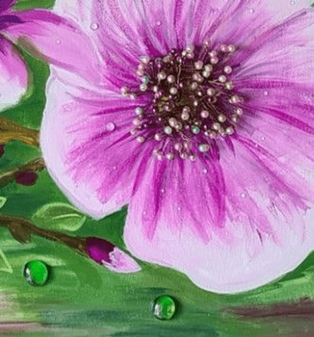 Les magnolias 90x70
