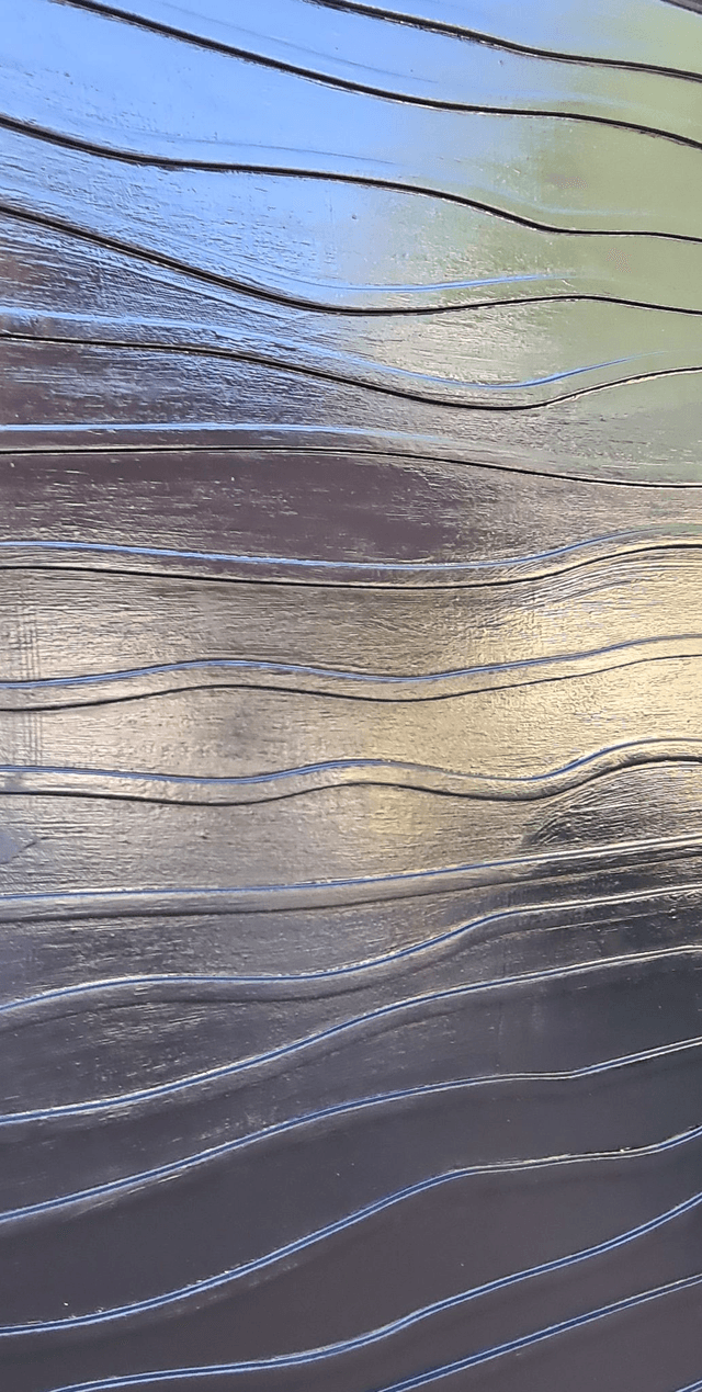 Rêve noir 18 "vagues" (80x80)