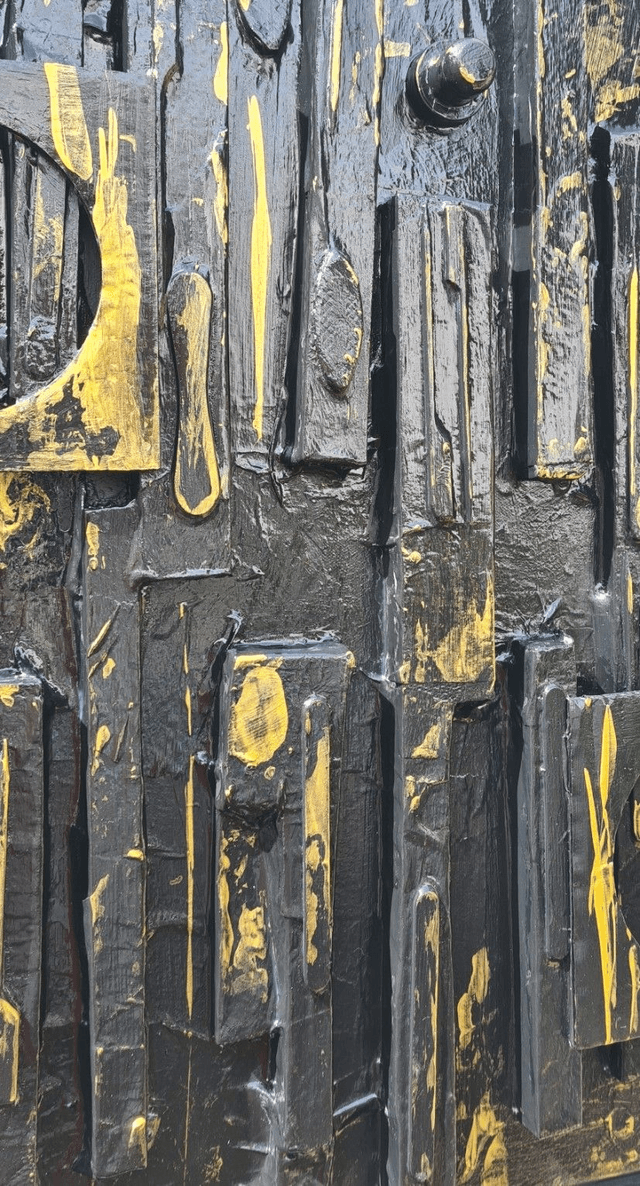 RV32-Rêve noir/or (60x60)