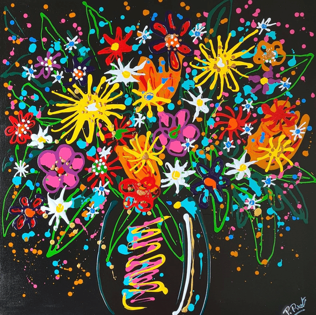 Le bouquet 80x80