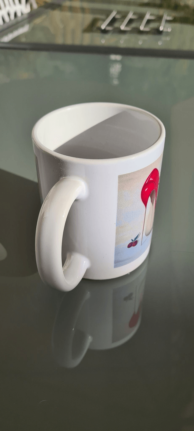 MUG  ESCARPIN cerises