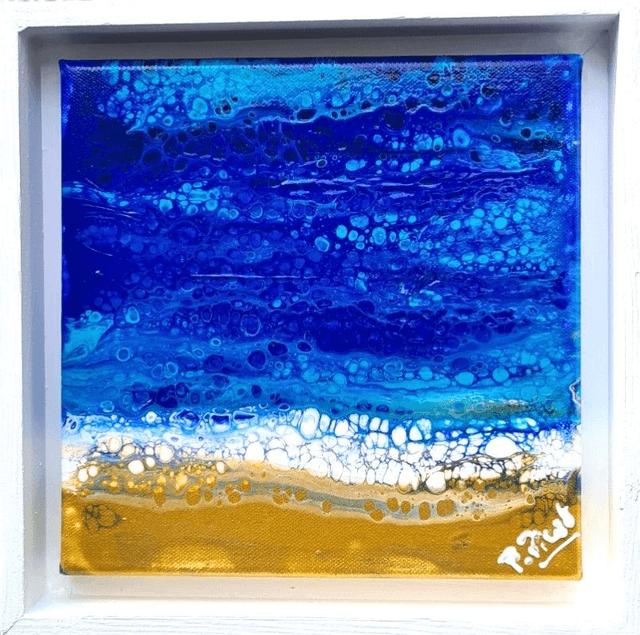 EAU 8  (20x20cm)