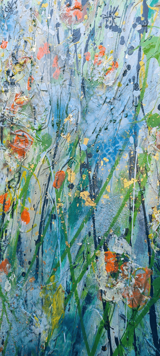 LES FLEURS 100x150 cm