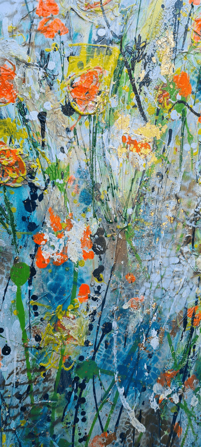 LES FLEURS 100x150 cm