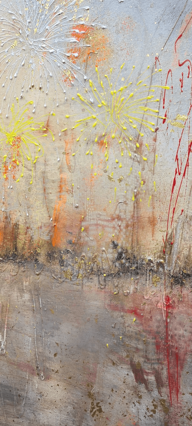 PYROTECHNIQUE 9 - 150x100cm