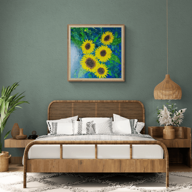 les tournesols 80x80