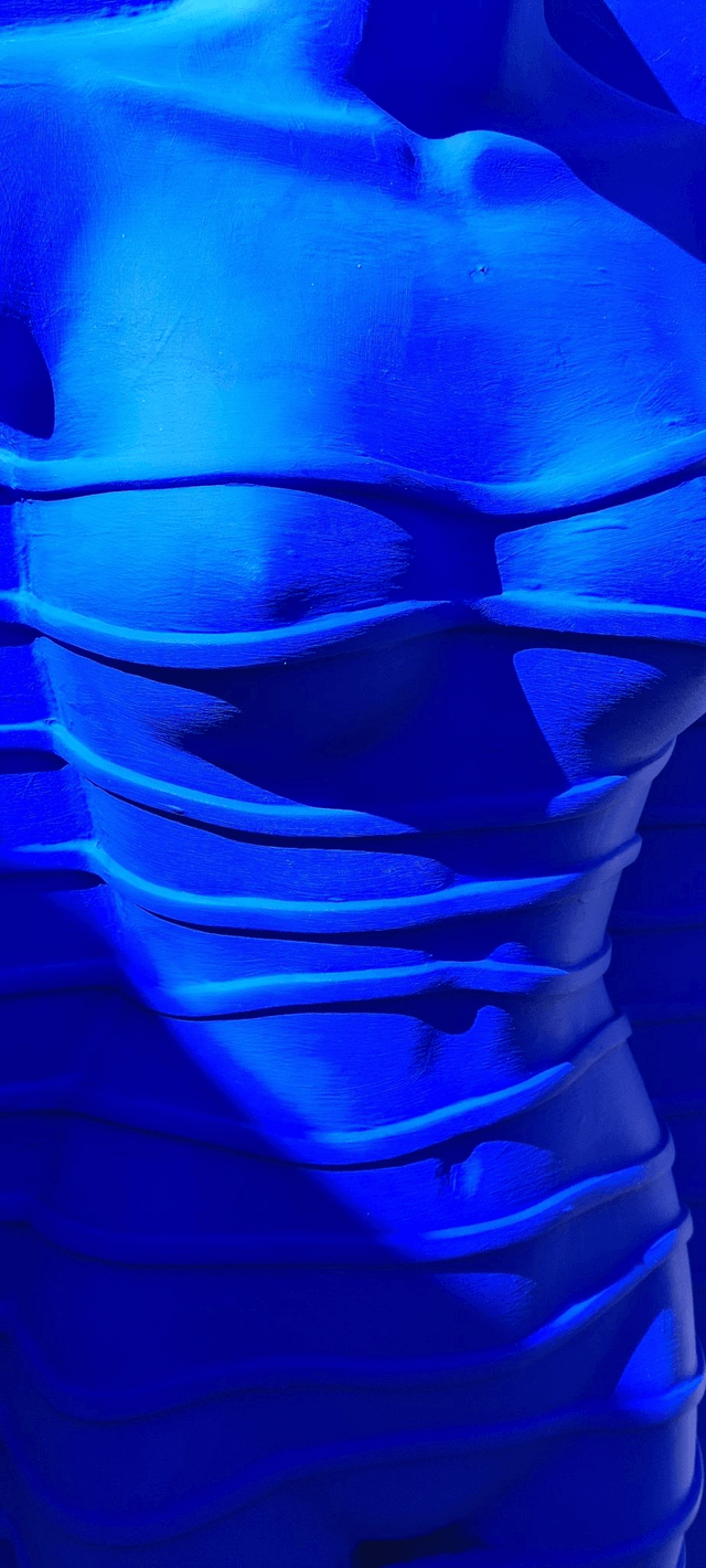 THE BLUE WOMAN  - 70x100cm