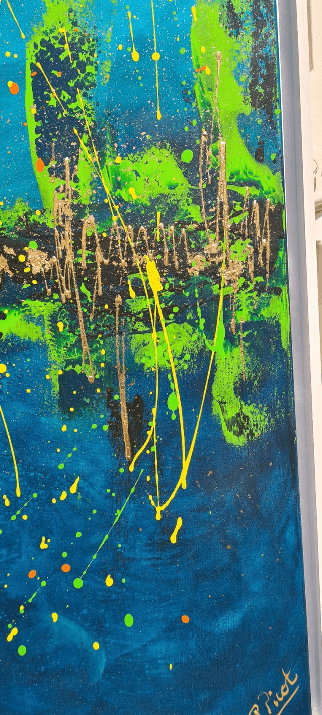 PYROTECHNIQUE 3 - 80 x 120 cm