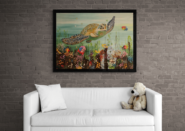 La tortue 4 (100x73)