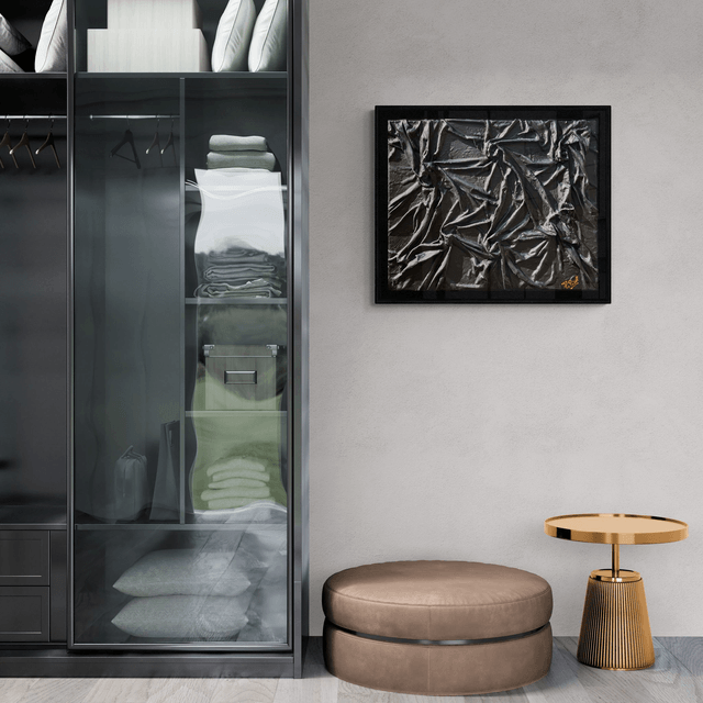 Rêve noir 34     "turbitudes" 61x50