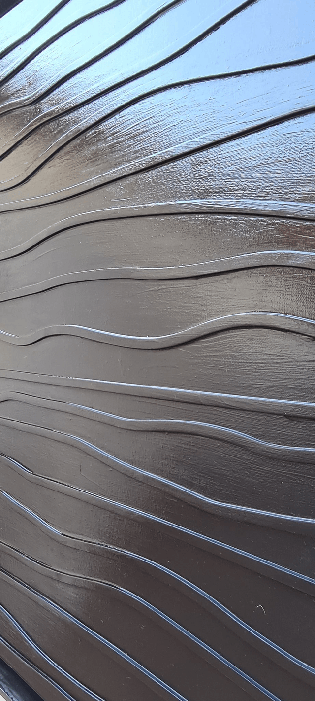 Rêve noir 18 "vagues" (80x80)