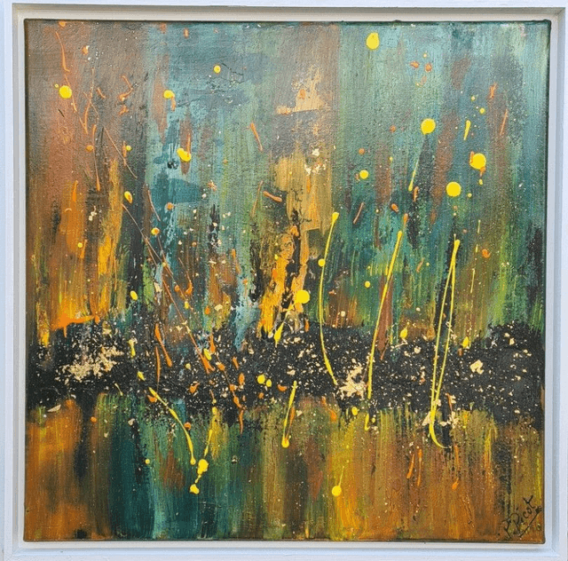 PYROTECHNIQUE 8 - 60 x 60 cm