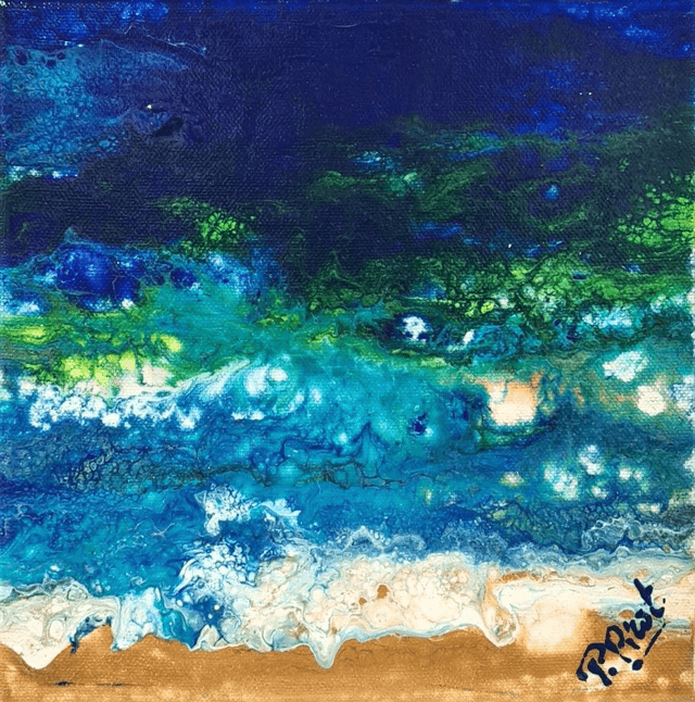 EAU 11  (20x20cm)