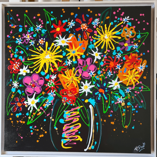 Le bouquet 80x80