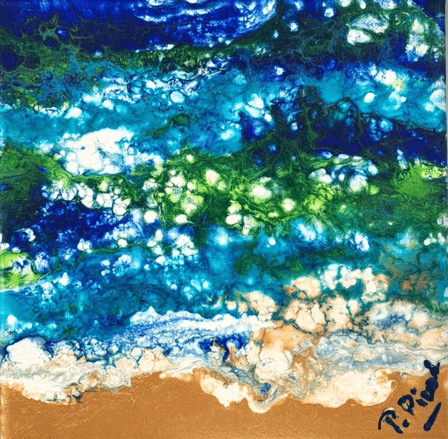 EAU 12  (20x20cm)
