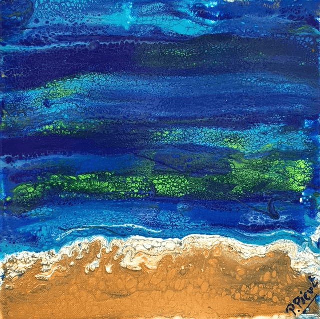 EAU 18  (30x30cm)