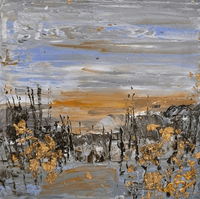 PAYASAGE 12   20x20cm