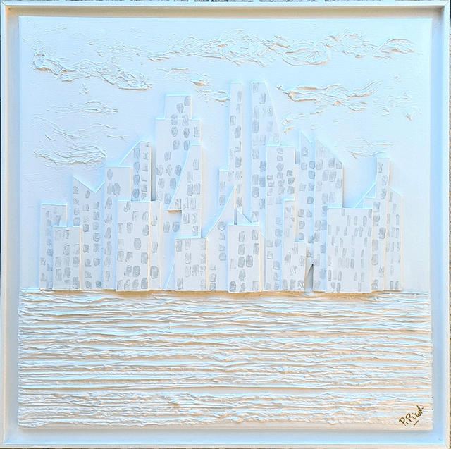 Rêve blanc 26 (80x80)  &quot;New York&quot;