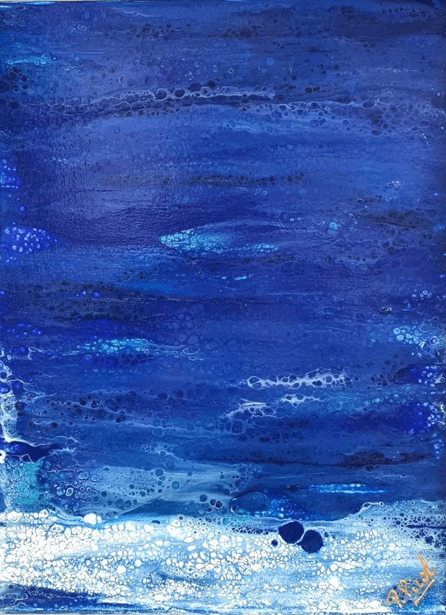 EAU 10  (30x40cm)