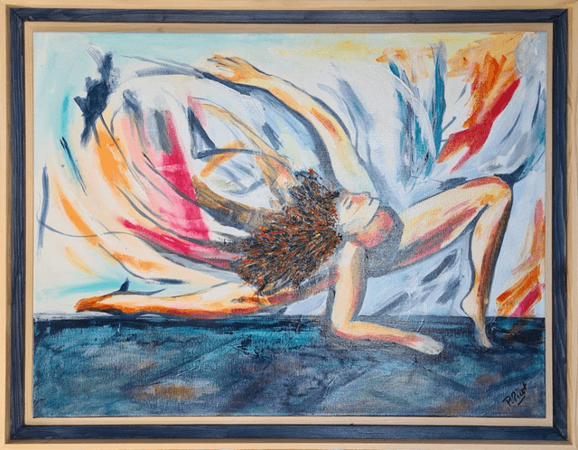 La gymnaste  80x60