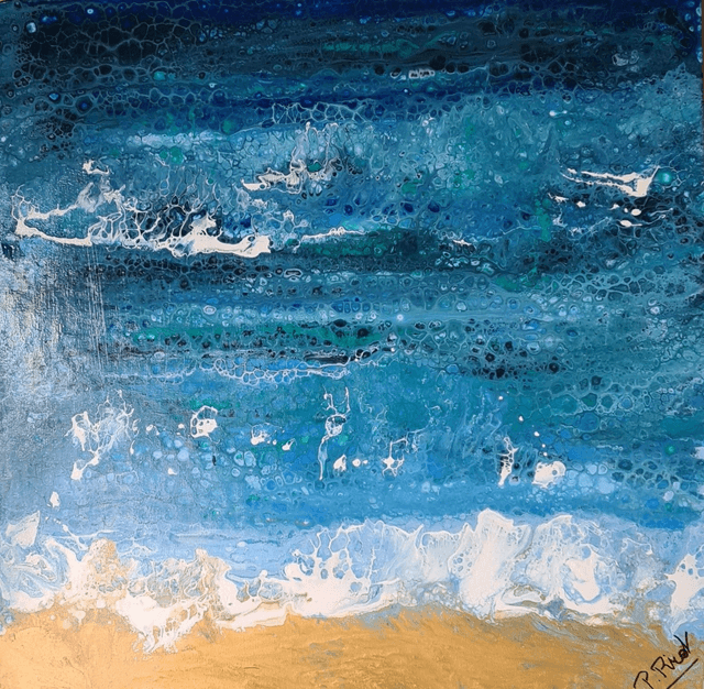 EAU 2   (80x80 cm)