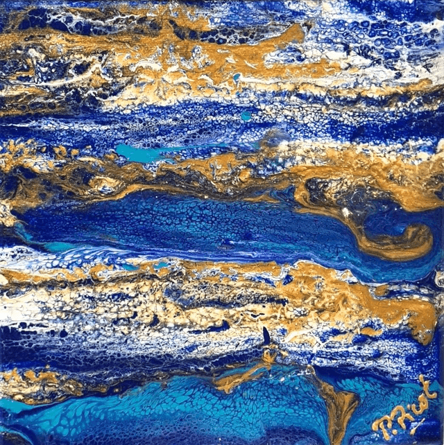 EAU 17  (20x20cm)
