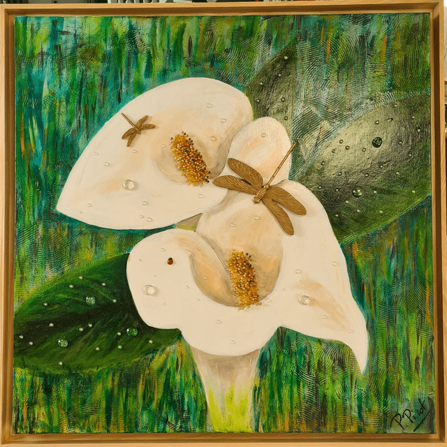 Les arums 80x80