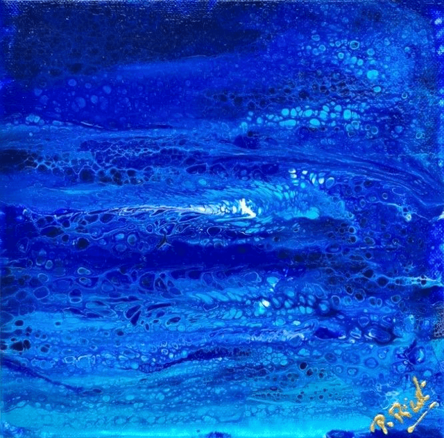 EAU 7   (20x20cm)